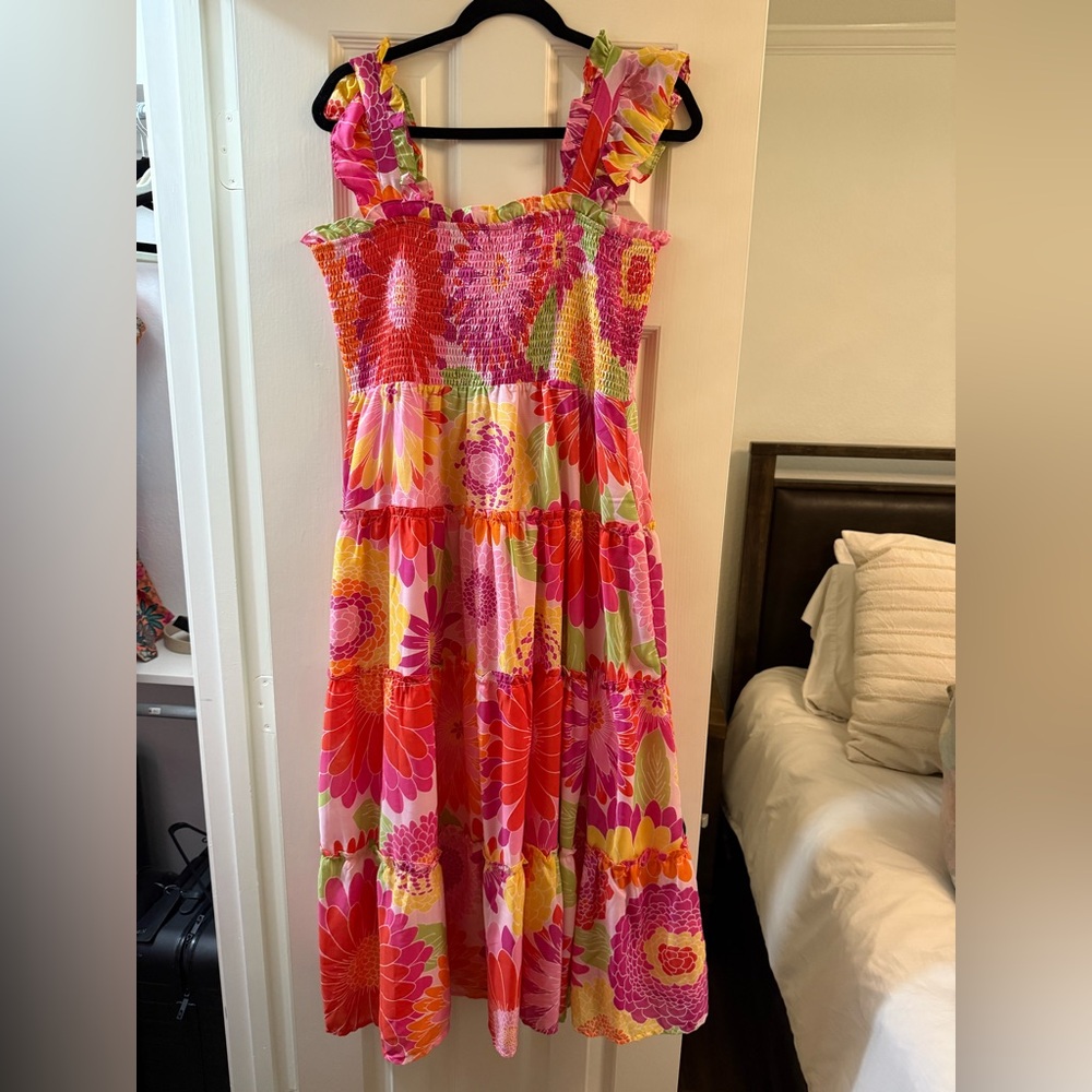 J.Marie Printed Midi dress